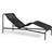 Hay Palissade Cord Chaise Longue Antracit