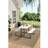 H&O Direct Outdoor Picnic Foldable Table and Bench Set for Kids - Beige
