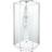 Contura Shower ama Comfort Pentagonal Duschkabin 80x90x215 cm Silver Glas Transparent 900x800x2150mm