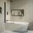 Amaro Shower Bath Freestanding Shower Bath 1650 x 800 mm