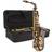 Gear4music Alto Saxophone By Black & Gold
