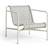 Hay Palissade Cord Lounge Chair Low - Sky Grey Havelænestol