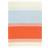 Marimekko Hennika Plaid 120x180 cm Orange/Light Blankets Orange, Blue, White (180x120cm)