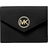 Michael Kors Carmen Medium Saffiano Leather Tri Fold Envelope Wallet - Black