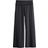 H&M Girl's Wide Knit Trousers - Dark Grey (1266642001)