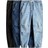 H&M Boy's Denim Joggers 3-pack - Denim Blue/Black (1266849001)