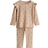 H&M Ribbed Cotton Set - Beige/Hearts (0867135123)