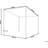 Beliani Garden Pergola Pavilion Fabric Shade 282 x 294 cm