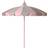 Garden Glory Parasoll Ø240 cm Beige Rosa