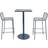 Outdoor Essentials Esther - Grey Outdoor Bar Set