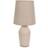 ValueLights Arlo Matte Brown No 36.5 x 18 x 18 cm Table Lamp