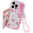 Shein Non-Slip Phone Case With Handmade Beaded Bracelet for Apple/Samsung