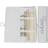 eBuyGB Personalized Pencil Case Beige 5 Pack
