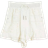 River Island Women's Lace Embellished Beach Shorts - Cream