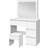 Lykke Med Belysning Amelia 94cm Vit Sminkbord 43x94.5cm