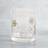 Dunelm White Daisy Pressed Tumbler 38cl