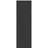 vidaXL Rullgardin Mörkläggning 65x210 cm Tyg Bredd 60,7 cm