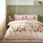 Catherine Lansfield Countryside Floral Reversible Bedding Set - - Double Duvet Cover Pink