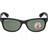 Ray-Ban New Wayfarer Classic Square Polarised Sunglasses - Black