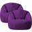Bean Bag Bazaar Medium Hi Rest Indoor and Outdoor Kids Chair Set of 2
