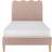 Flair Ellis Single with Cloud Headboard - Velvet Frame Bed