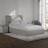 B&Q Gfw Montrel 150 cm Lean Back Natural One Size Frame Bed