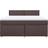vidaXL Box Spring with Mattress Plain Design Ramsäng 180x200cm