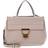 Coccinelle Pink Pebbled Leather Håndtaske Uld - Lyserød