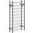 Northio Metal Black Vinreol 63x118cm