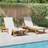 vidaXL Sun Loungers 2 Pcs Solid Wood Acacia