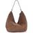 Adax Mindy Braided Skuldertaske - Latte