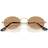 Ray-Ban Unisex Oval Metal Summer Capsule - Arista Gold/Brown