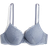 H&M Lace Push-Up Bra - Dusty Blue
