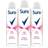 Sure Bright Bouquet 48H Antiperspirant Deo Spray 150ml 3-pack