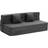 VEVOR ZDSFD-3 Dark Grey Sofa 154.5cm 2 personers