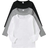 Shein Young Girl Spring And Autumn New Styles, Daily Classic, Casual, Comfortable And Fashionable, Loose Style, Black, White And Gray, Round Neck, Solid Color, Minimalist Style, Long-Sleeved T-Shirt, Suitable For Travel, Dynamic Spring And Autumn