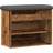 vidaXL 62x32x50cm Old Wood Skoställ 62x50cm