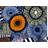 Marimekko Pieni Dark Blue Dækkeserviet Blå (31x42cm)