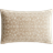 H&M Patterned Cotton Canvas Cushion Cover White, Beige (60x40cm)