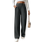 Shein Frenchy Women's Elegant Straight Double Buckle Trousers, Suitable for Commuting