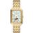 Fossil Dam Analog Kvartsur Med Rostfritt Stål Armband ES5398 Guld
