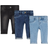 H&M Baby Comfort Stretch Skinny Fit Jeans 3-pack - Denim Blue/Black (1045773006)