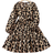 Shein Tween Girl Leopard Print Belted Dress