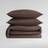 Calvin Klein Washed Percale Bedspread Brown (274.3x243.8cm)