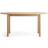 Department Wood 90 x 160 cm Oak Dining Table