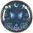 Something Different Round Midnight Moth Trinket Dish Decorative Item