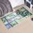 OHS Kids Washable Supersoft Road Map Rug