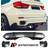 Auto Perfectionists UK BMW X5 F15 M Sport Carbon Fibre Rear Diffuser Lip Valance Bumper