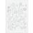 Ekelund Herbarium Kitchen Towel Grey (50x35cm)