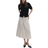 H&M A Line Skirt - Light Beige